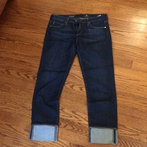 AG Cuffed crop Jean